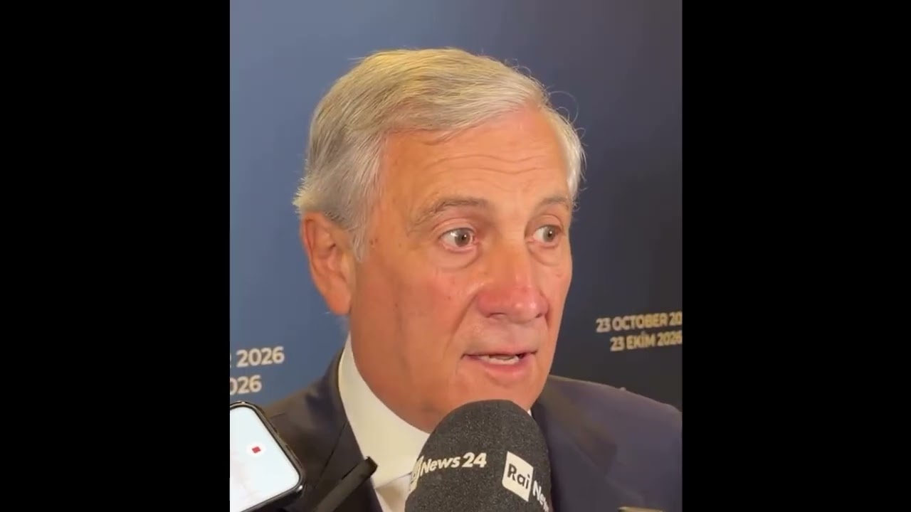 TAJANI DA ISTAMBUL: «PER HORMUZ SERVE IL DIALOGO, IL PREZZO DI GAS E PETROLIO MINACCIA L'ECONOMIA»
