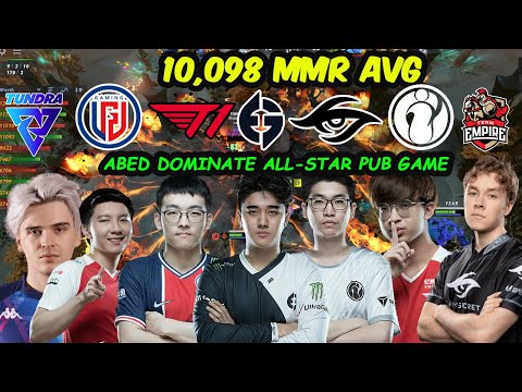 Abed Puck 23savage Flyfly Skiter vs Zai Faith_Bian Depressed Kid SabeRLighT - Ti10 Pub Stack Dota 2
