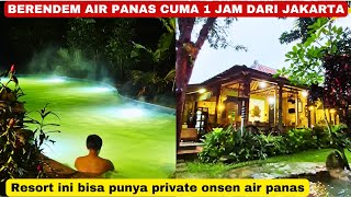 HOT SPRING ONSEN RESORT IN SENTUL‼️ TIRTA ARSANTA | Papandayan Villa Type #resort #sentul #bogor