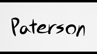 『Paterson』Lyric Video by NON