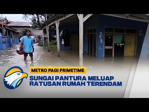 Sungai Pantura Meluap, Ratusan Rumah di Subang Terendam banjir