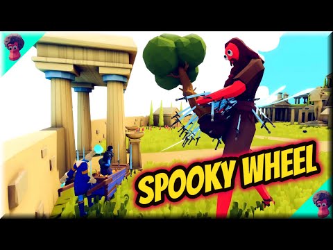 Spooky Wheel👻 Vampire, Swordcaster & Candlehead(2/2+Bonus) - TABS Spooky Faction Update🎃