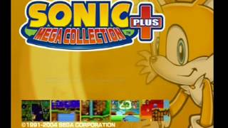 Ps2 Introduction du jeu  Sonic Mega Collection Plu