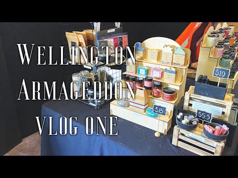 Wellington Armageddon 2021 Vlog | Oasis Scents | Artist Alley Prep