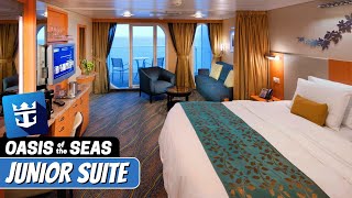 Oasis of the Seas | Junior Suite Tour & Review 4K | Royal Caribbean Cruise
