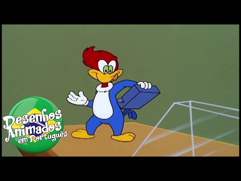 Capa de Pica-Pau em Português | Sincronizar ou nadar | Desenhos Animados