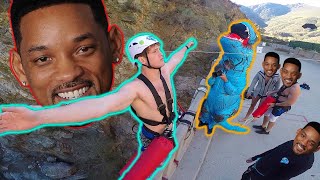 CHALLENGING WILL SMITH TO GO BUNGEE JUMPING!