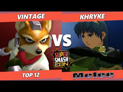 SSC Fall Fest Melee Top 12 - Vintage (Fox, Marth) Vs. Khryke (Marth) SSBM Tournament