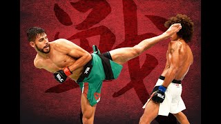 Download lagu Yair Rodríguez - When striking becomes art mp3