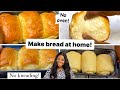 How To Make Bread At Home For Beginners Without Oven No Kneading Step By Step