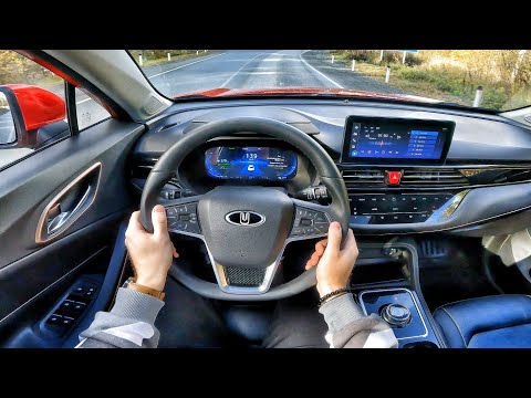 2023 Moskvich 3e (Electro Vehicle) 142kW - POV TEST DRIVE