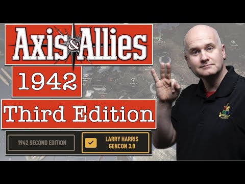 Axis and Allies 1942 THIRD Edition (Larry Harris GenCon 3.0 setup)