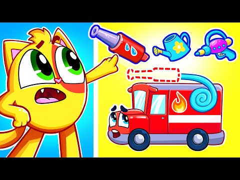 Let's Repair Fire Truck Song 🚒 Police car 🚓 Ambulance 🚑  + More Best Kids Songs by Baby Cars