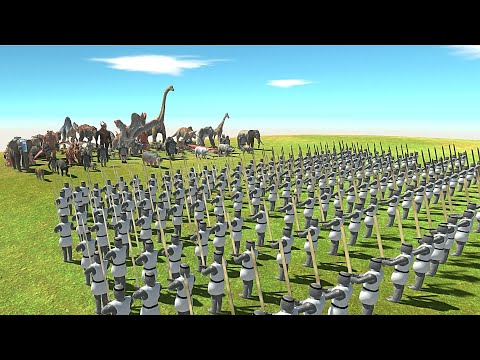 TEUTONIC KNIGHT VS FACTION with same Price of it - Animal Revolt Battle Simulator