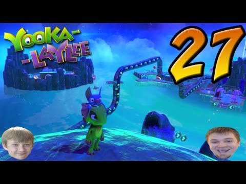 Yooka-Laylee Gameplay Walkthrough - PART 27 - Galleon Galaxy