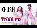 Kushi Official Trailer Hindi Vijay Deverakonda Samantha Jayaram B4U