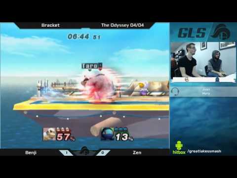 The Odyssey 04/04 Losers Semis - Benji (Donkey Kong) vs. Zen (Peach/Squirtle)
