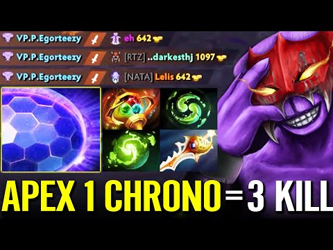 EPIC APEX + REFRESHER ORB RAPIER CHRONOSPHERE Faceless Void 1 Ulti 3 Kill 71Min Top Rank Dota 2 Pro