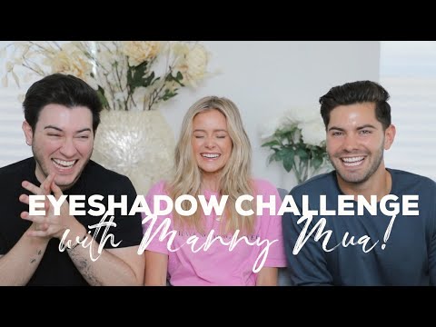EYESHADOW CHALLENGE | with Manny Mua on Dylan!