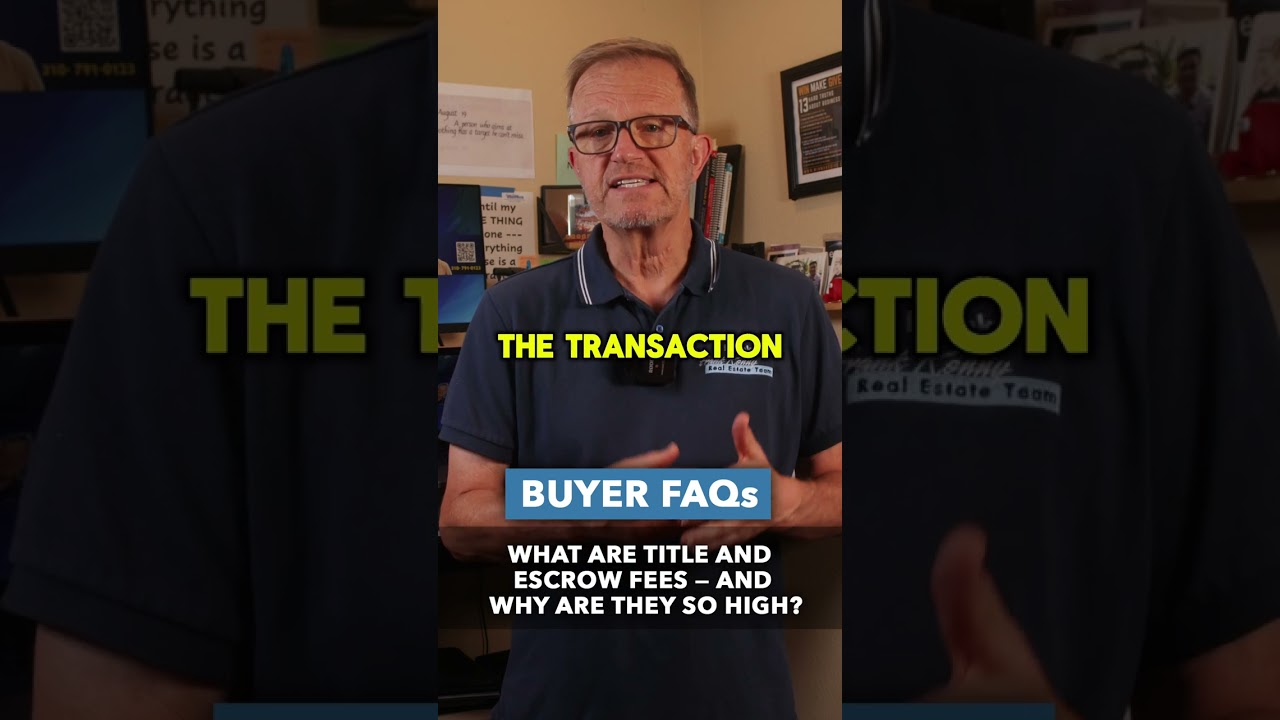 What are title and escrow fees — and why are they so high?