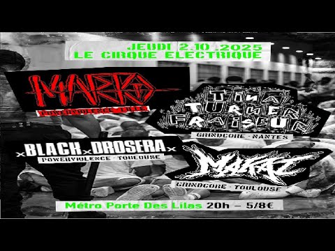 MARTO (Fr) Live Paris @ Le Cirque Electrique 02 10 2025