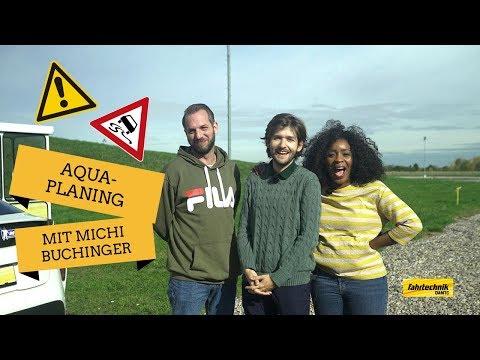 FAHRTECHNIK MIT DEN CLEARS & MICHI BUCHINGER: AQUAPLANING