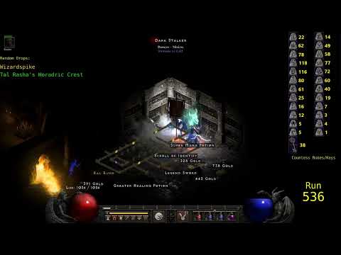 1000 Countess Runs in Diablo 2: Resurrected