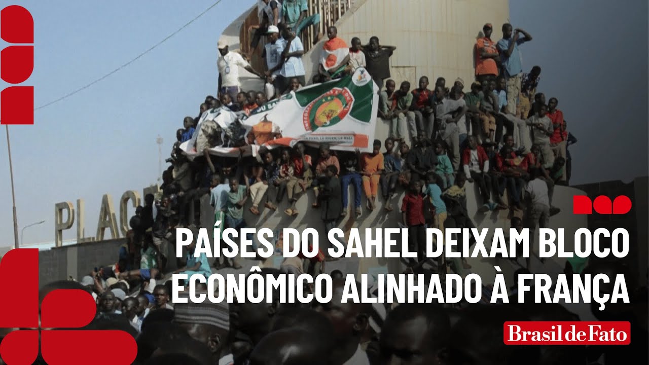 Com festa nas ruas, países do Sahel deixam bloco econômico alinhado à França