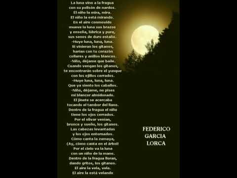 ROMANCE de la LUNA, LUNA   De F. G. LORCA