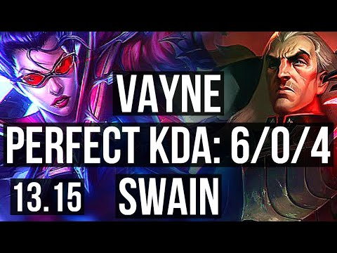 VAYNE & Taric vs SWAIN & Nautilus (ADC) | 6/0/4, 2.3M mastery, 1400+ games | EUW Grandmaster | 13.15