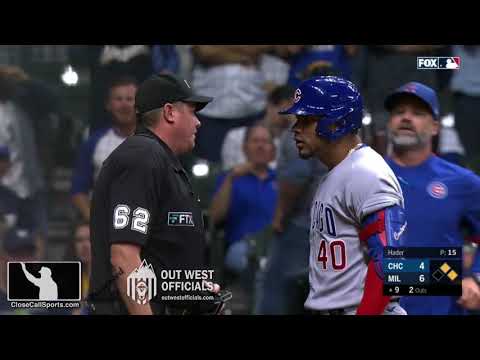 Ejection 176 - Chad Whitson Ejects Willson Contreras Late in Milwaukee After 9th Inning Strikeout