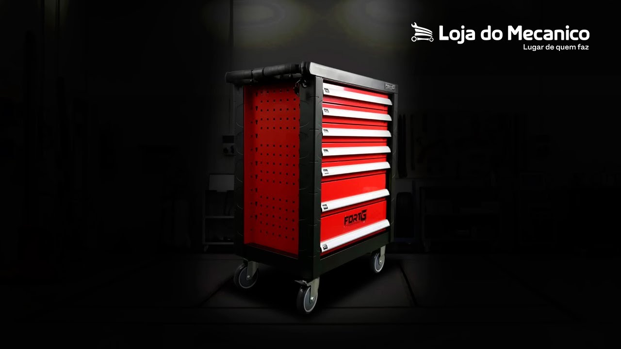 Carro de Ferramentas, um SONHO DE CONSUMO - FORTG-FG6100