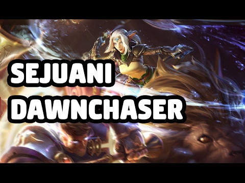 SEJUANI DAWNCHASER SKIN SPOTLIGHT - LEAGUE OF LEGENDS