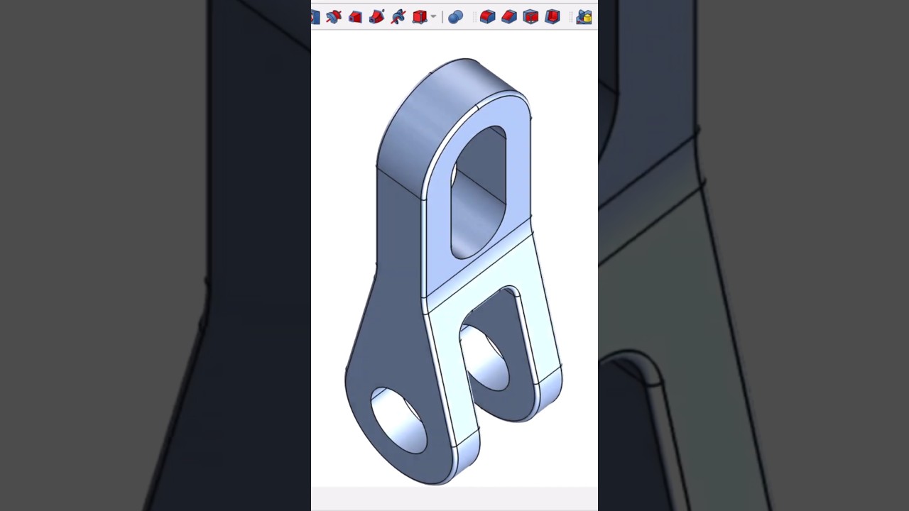 FreeCAD in 50 Seconds! | Beginner Tutorial for Part Design | #freecad #freecadtutorial #3dmodeling