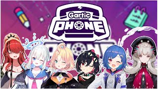 [ Gartic Phone ] Global collaboration! (*˘︶˘人)♡*｡+
