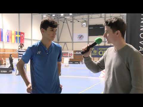 Interview w/ Malik Bourakkadi, 2nd place in MS and MD, day 3 – FZ FORZA Czech U17 International 2019