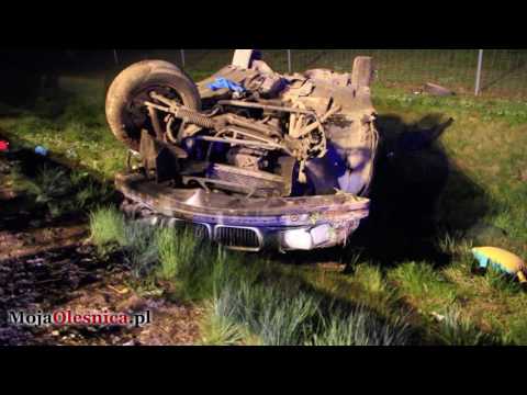 14.04.2017 Droga S8, Ligota Polska - karambol czterech aut