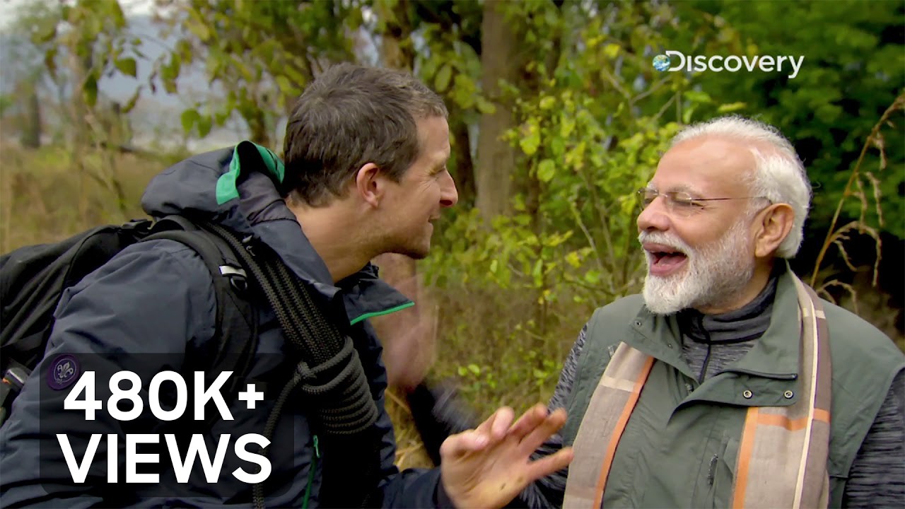 Man VS Wild with Bear Grylls and PM Modi | Promo | Discovery India