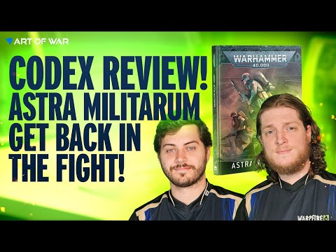 Do Astra Militarum Remain A Top Army? NEW Astra Militarum Codex Review