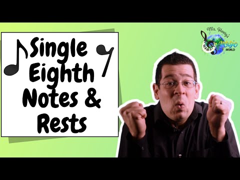 Music Theory for Beginners: Single Eighth Notes and Rests