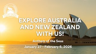 Sail with Celiac Cruise from Australia to New Zealand in January 2026!