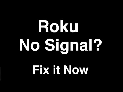 Roku No Signal  -  Fix it Now
