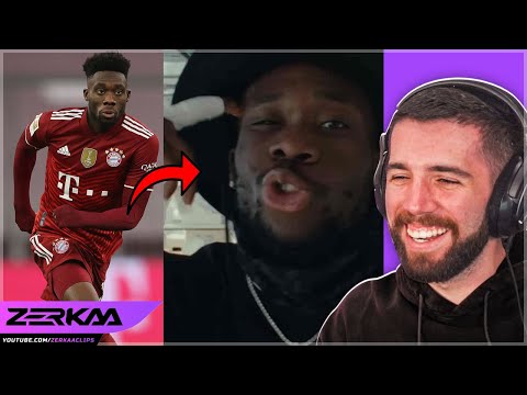 REACTING TO ALPHONSO DAVIES RAPPING! (STUGANG - Nur Weil)