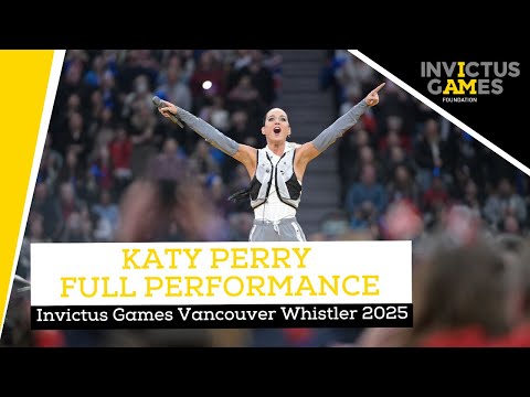 Katy Perry Performs at the IG25 Opening Ceremony | Invictus Games Vancouver Whistler 2025