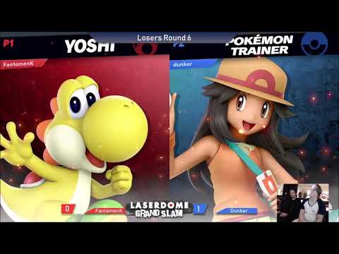 Laserdome GRAND SLAM - FantomenK (Yoshi) - Dunker (Pokémon Trainer) - Losers Round 6