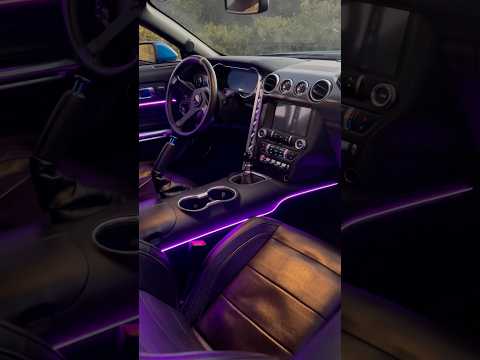 MUSTANG DRIFT CAR GOT THE VIRAL GLOW RIDE LIGHTS!