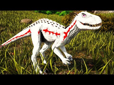 The Story of the Lost, Confused, and Hungry Baby Alpha IndoRaptor! Ark Dino Evolved (PT/BR)