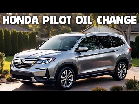 2020 Honda Pilot Oil Change DIY How To 2016-2022 3.5 V6