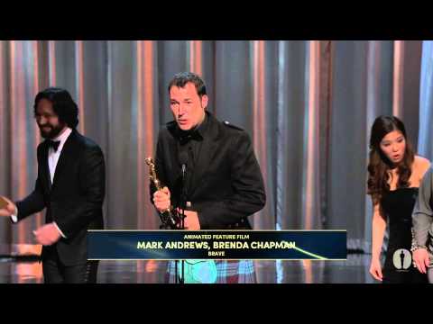 "Brave" winning Best Animated Feature Film