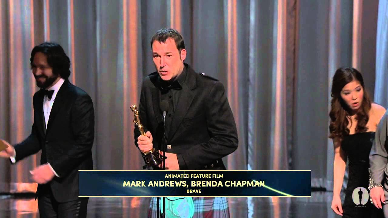 "Brave" winning Best Animated Feature Film